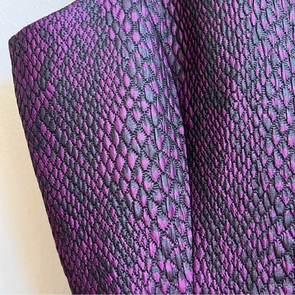 TIBI Snakeskin Print Jacquard Fit n Flare Dress - Picture 4 of 5